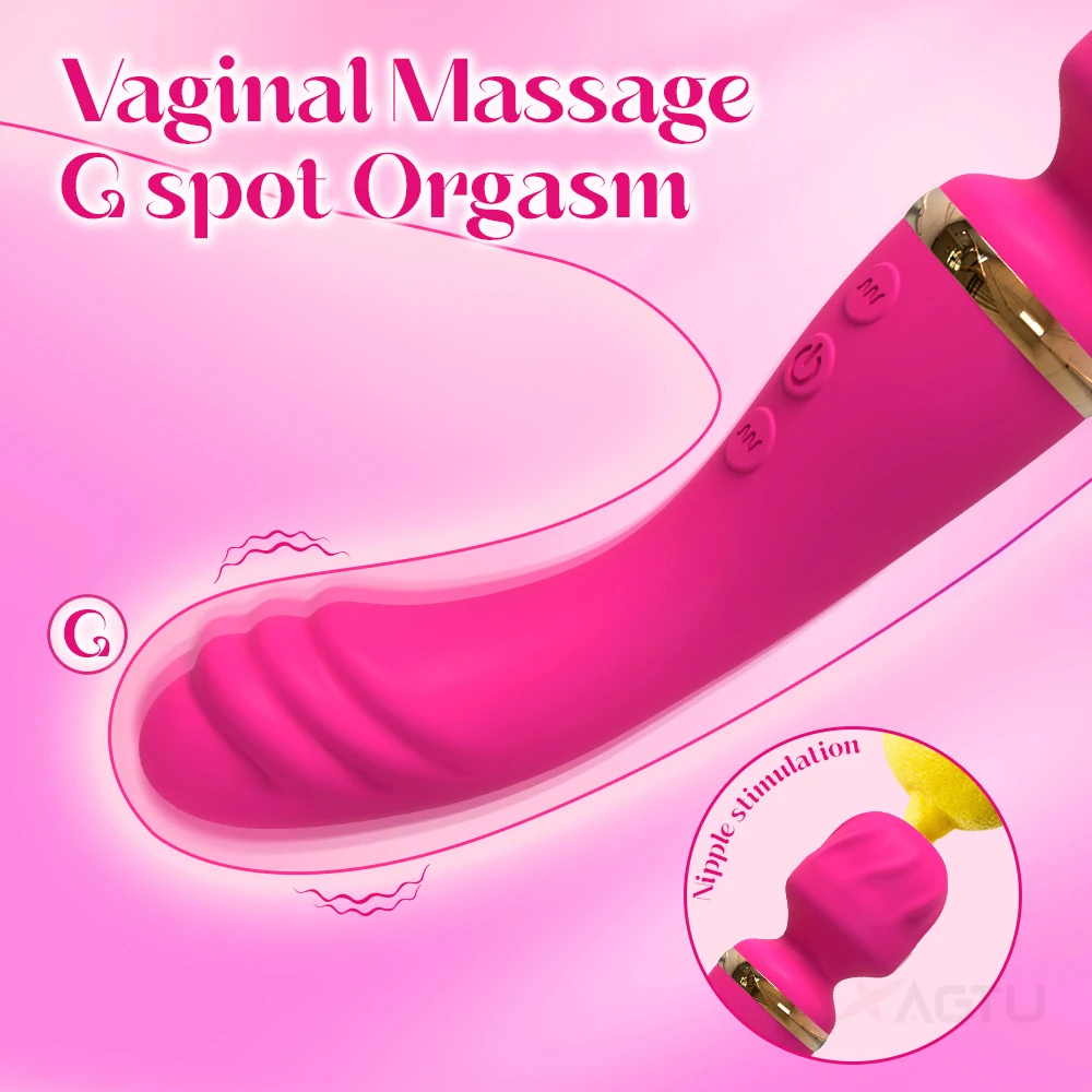 Powerful AV Vibrator G Spot Magic Wand Clitoris Stimulator Strong Vibration Dildos 10 Modes Massager Adult Sex Toys for Woman Powerful AV Vibrator G Spot Magic Wand Clitoris Stimulator Strong Vibration Dildos 10 Modes Massager Adult Sex Toys for Woman