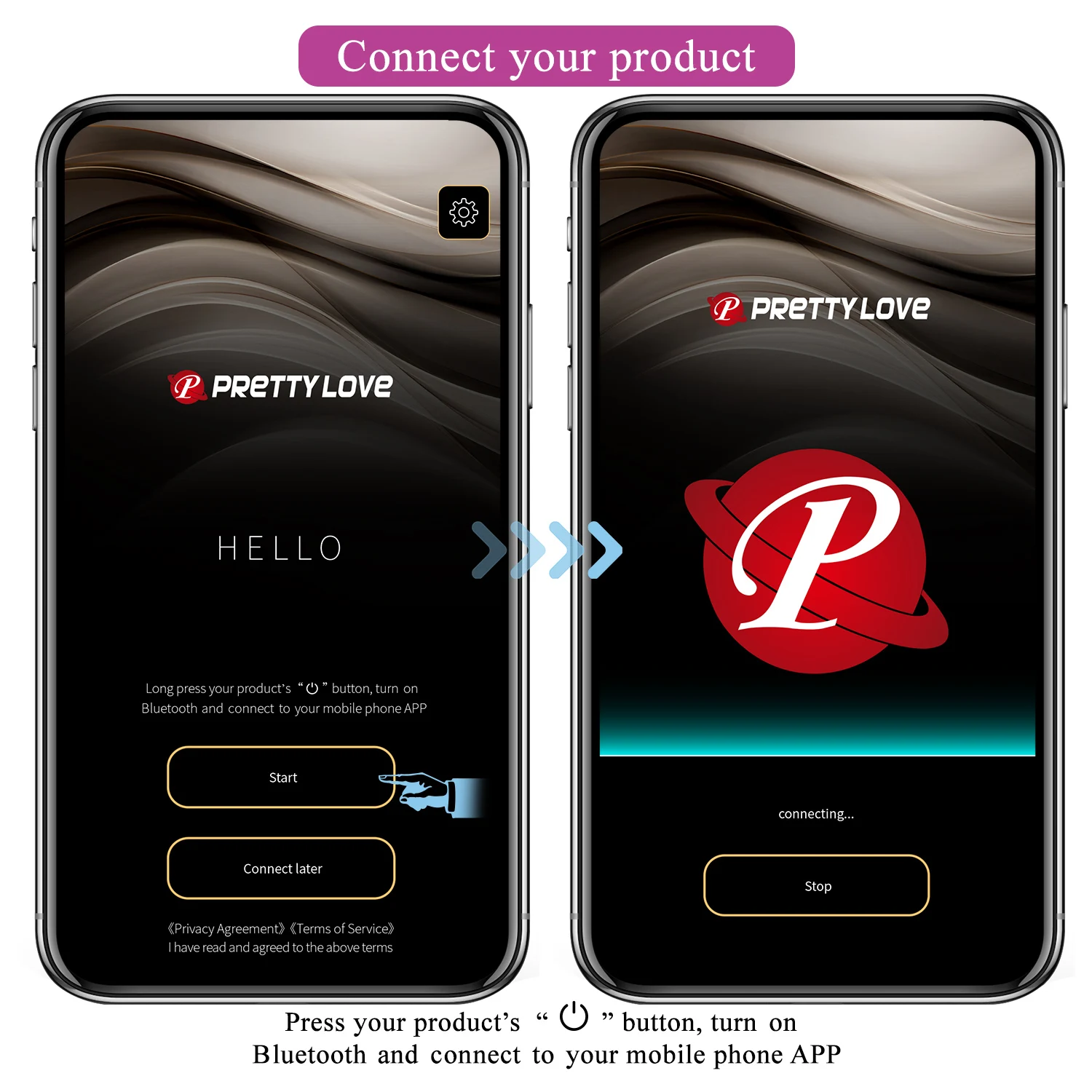 Pretty Love App bluetooth vibrator Silicone Wireless Vibrator We Design Vibe Adult Sex Toy Sex Products for  wowmen  Couple