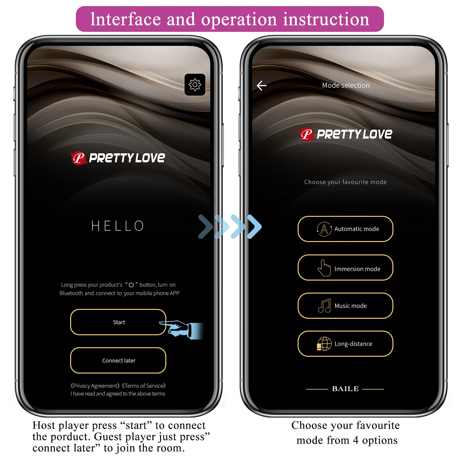 Pretty Love App bluetooth vibrator Silicone Wireless Vibrator We Design Vibe Adult Sex Toy Sex Products for  wowmen  Couple