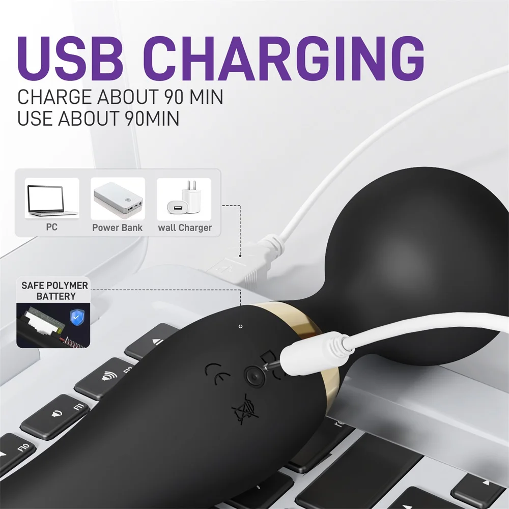 Powerful Wand Vibrators for Women Dildos AV Vibrator Magic Wand G Spot Massager Sex Toys Clitoris Stimulator Big AV for Adult 18 Powerful Wand Vibrators for Women Dildos AV Vibrator Magic Wand G Spot Massager Sex Toys Clitoris Stimulator Big AV for Adult 18
