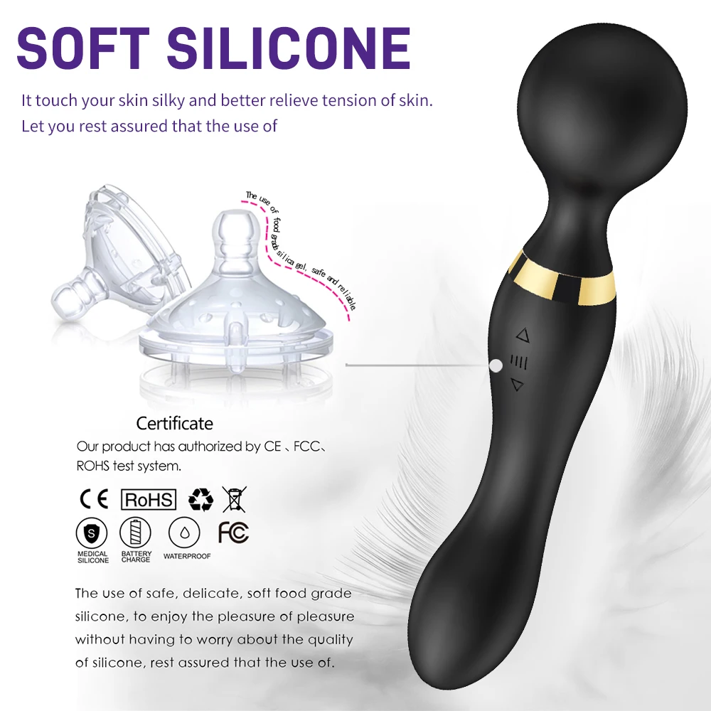 Powerful Wand Vibrators for Women Dildos AV Vibrator Magic Wand G Spot Massager Sex Toys Clitoris Stimulator Big AV for Adult 18 Powerful Wand Vibrators for Women Dildos AV Vibrator Magic Wand G Spot Massager Sex Toys Clitoris Stimulator Big AV for Adult 18
