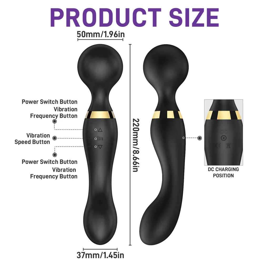 Powerful Wand Vibrators for Women Dildos AV Vibrator Magic Wand G Spot Massager Sex Toys Clitoris Stimulator Big AV for Adult 18 Powerful Wand Vibrators for Women Dildos AV Vibrator Magic Wand G Spot Massager Sex Toys Clitoris Stimulator Big AV for Adult 18
