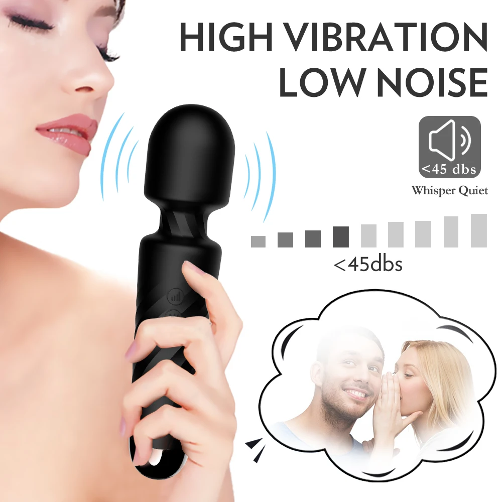  Magic Wand Vibrators for Women Powerful AV Stick Female G Spot Massager Clitoris Stimulator Adult Sex Toys for Adults 18