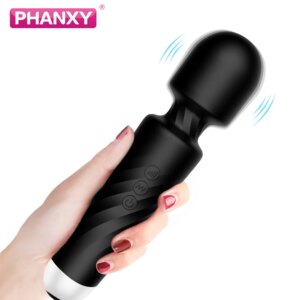Magic Wand Vibrators for Women Powerful AV Stick Female G Spot Massager Clitoris Stimulator Adult Sex Toys for Adults 18