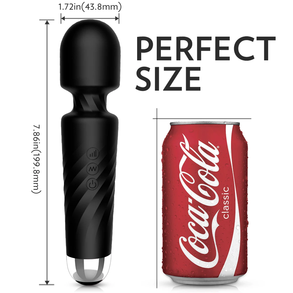  Magic Wand Vibrators for Women Powerful AV Stick Female G Spot Massager Clitoris Stimulator Adult Sex Toys for Adults 18