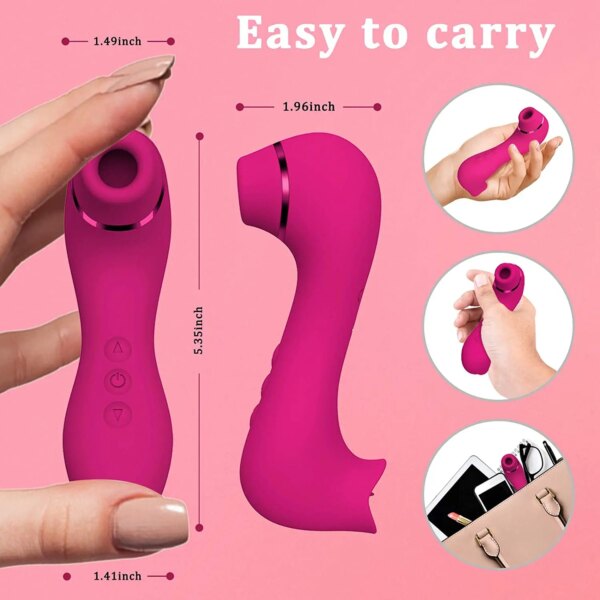 Clit Sucker Vagina Sucking Vibrator Clitoris Stimulator Blowjob Nipple Stimulator Erotic Adult Sex Women Toys G Spot Masturbator