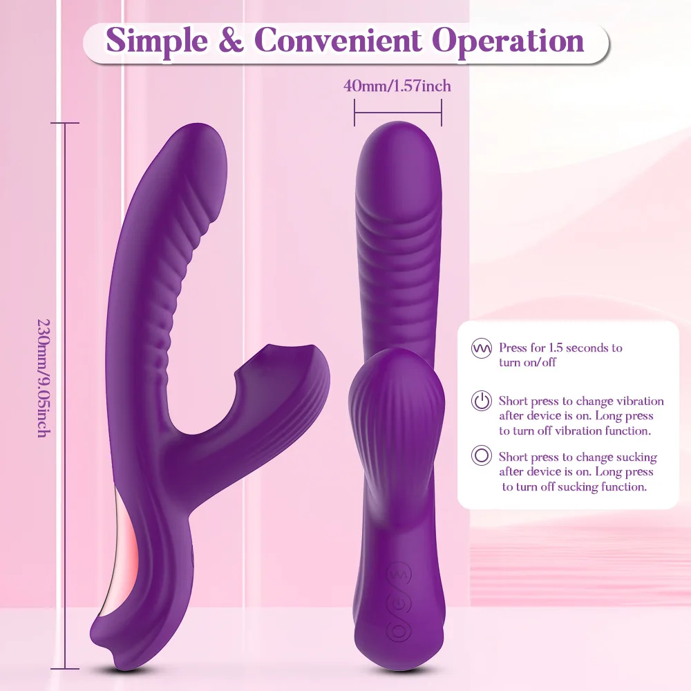 Vagina Sucking Swinging 2-in-1 Vibrator G-Spot Stimulator Dildo Vagina Massager Clitoral Suction Cup Vacuum Adult Sex Toy Vagina Sucking Swinging 2-in-1 Vibrator G-Spot Stimulator Dildo Vagina Massager Clitoral Suction Cup Vacuum Adult Sex Toy