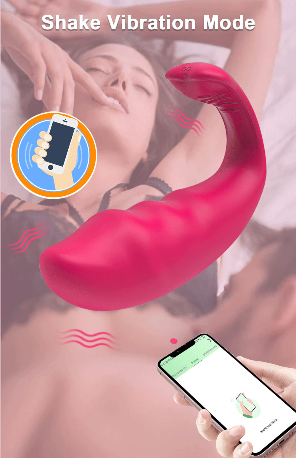 Bluetooth APP Control Vibrator for Women Wireless Dildo Clitoris G Spot Massager Wear Vibrating Egg Panties Sex Toys for Adults
