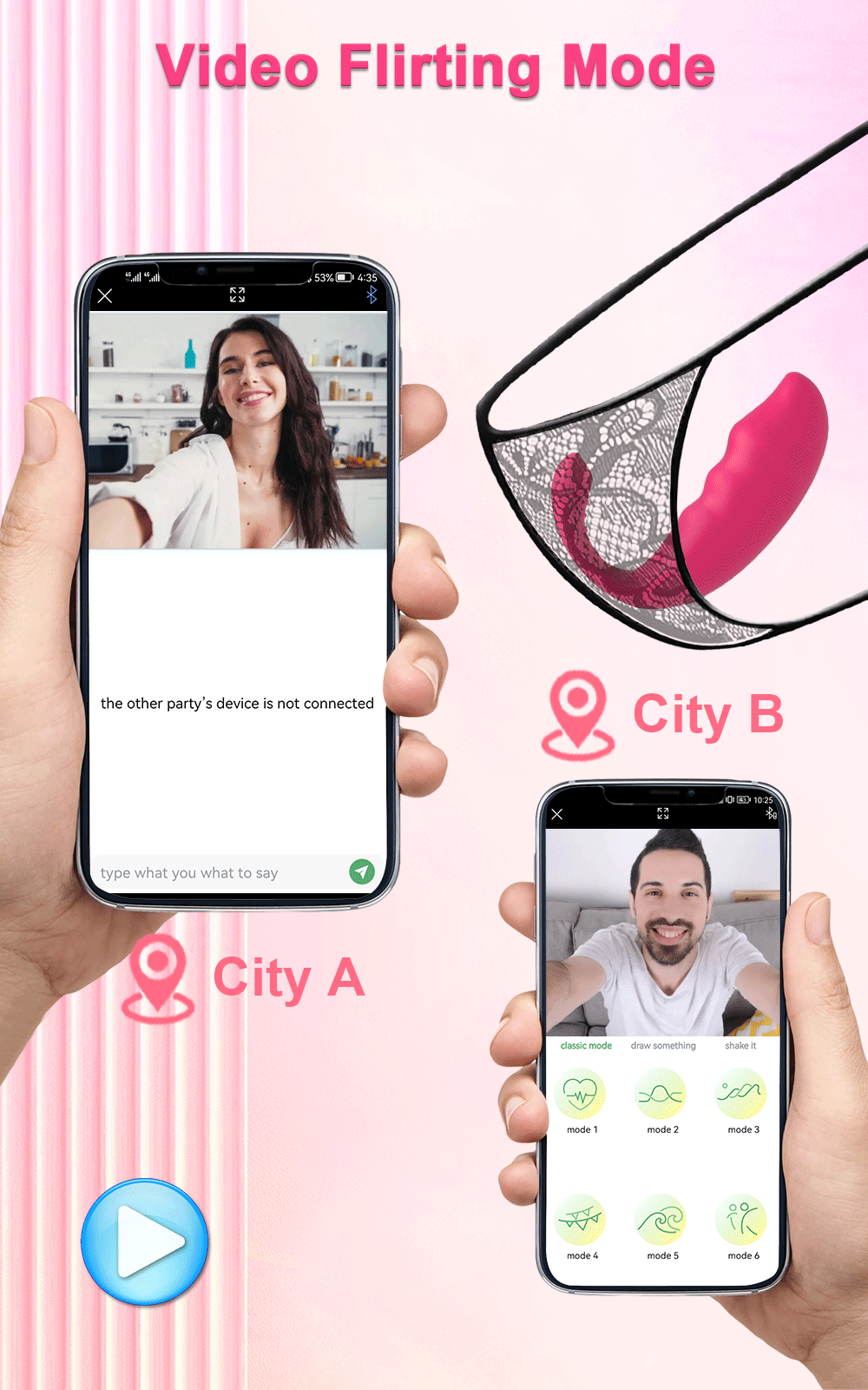 Bluetooth APP Control Vibrator for Women Wireless Dildo Clitoris G Spot Massager Wear Vibrating Egg Panties Sex Toys for Adults
