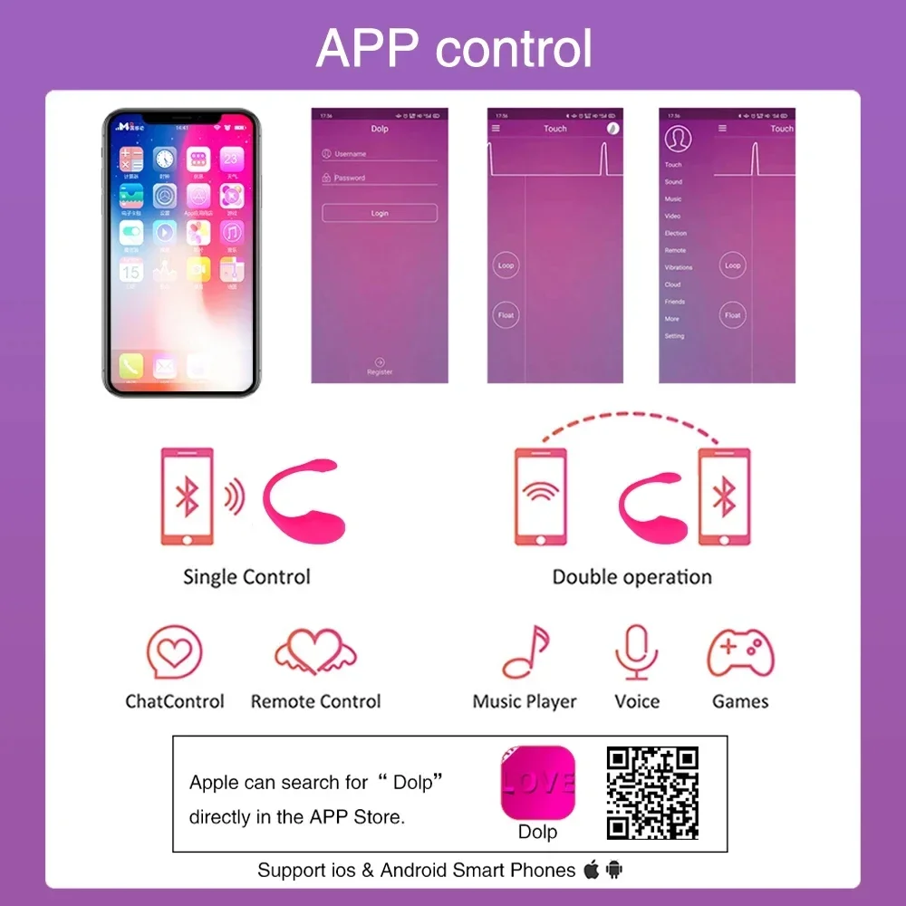 Wireless Bluetooth APP Vibrator Female Remote Control Egg Clitoris Stimulator G Spot Massager Sex Toys for Women Adults Panties Wireless Bluetooth APP Vibrator Female Remote Control Egg Clitoris Stimulator G Spot Massager Sex Toys for Women Adults Panties