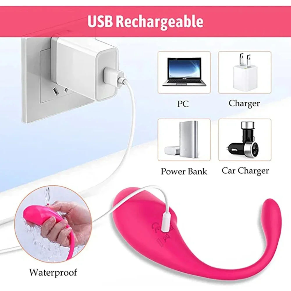 Wireless Bluetooth APP Vibrator Female Remote Control Egg Clitoris Stimulator G Spot Massager Sex Toys for Women Adults Panties Wireless Bluetooth APP Vibrator Female Remote Control Egg Clitoris Stimulator G Spot Massager Sex Toys for Women Adults Panties