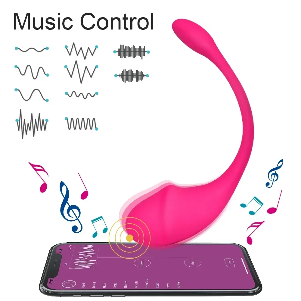 Wireless Bluetooth APP Vibrator Female Remote Control Egg Clitoris Stimulator G Spot Massager Sex Toys for Women Adults Panties Wireless Bluetooth APP Vibrator Female Remote Control Egg Clitoris Stimulator G Spot Massager Sex Toys for Women Adults Panties