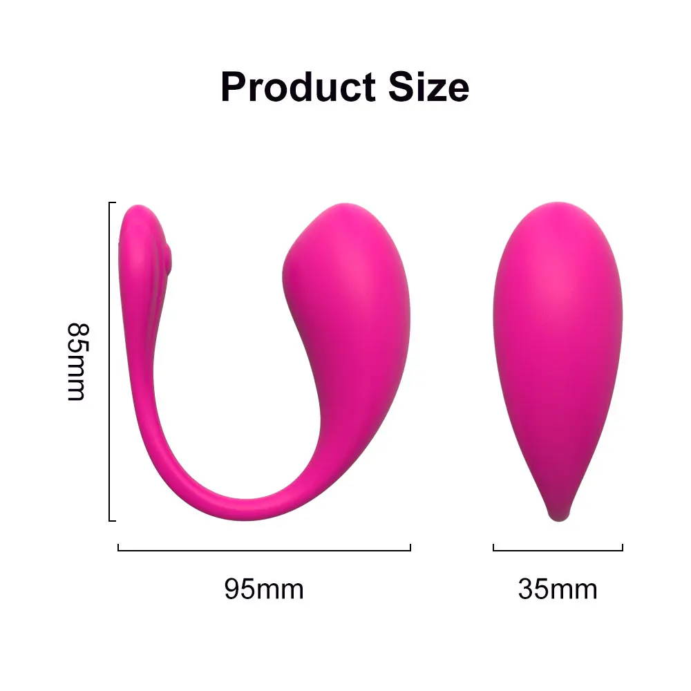 G-spot Masturbation Intense App Vibrator Bluetooth Wireless Control Love Egg Sex Toys for Women Adult Couples Panties Vibrators