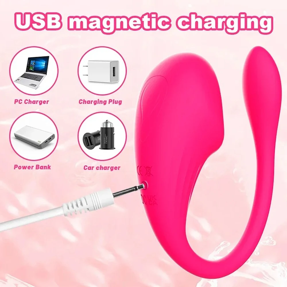 G-spot Masturbation Intense App Vibrator Bluetooth Wireless Control Love Egg Sex Toys for Women Adult Couples Panties Vibrators
