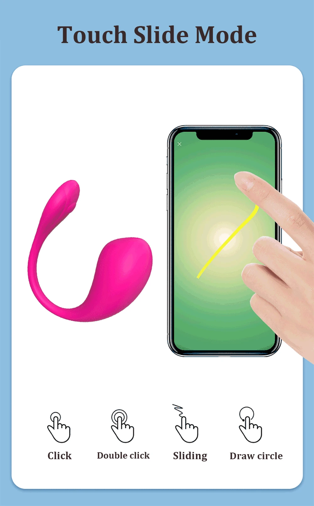 G-spot Masturbation Intense App Vibrator Bluetooth Wireless Control Love Egg Sex Toys for Women Adult Couples Panties Vibrators