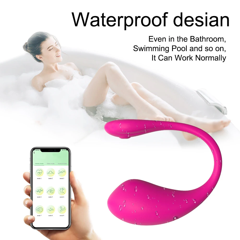G-spot Masturbation Intense App Vibrator Bluetooth Wireless Control Love Egg Sex Toys for Women Adult Couples Panties Vibrators