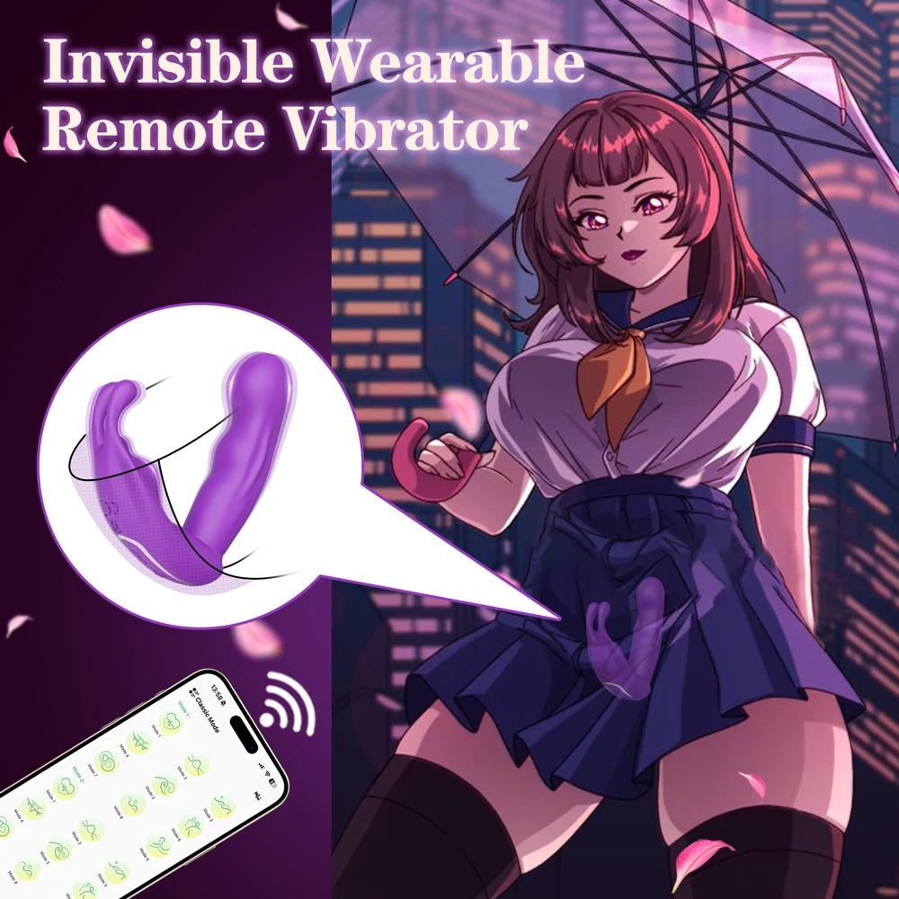 APP Control Vibrator for Women Clitoris Stimulator G Spot Vagina Massager Wearable Dildo Female Sex Toys for Couple Adult Goods APP Control Vibrator for Women Clitoris Stimulator G Spot Vagina Massager Wearable Dildo Female Sex Toys for Couple Adult Goods