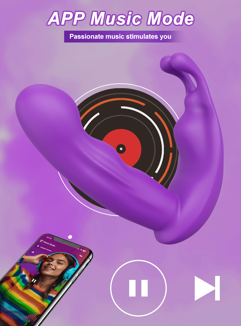 APP Control Vibrator for Women Clitoris Stimulator G Spot Vagina Massager Wearable Dildo Female Sex Toys for Couple Adult Goods APP Control Vibrator for Women Clitoris Stimulator G Spot Vagina Massager Wearable Dildo Female Sex Toys for Couple Adult Goods
