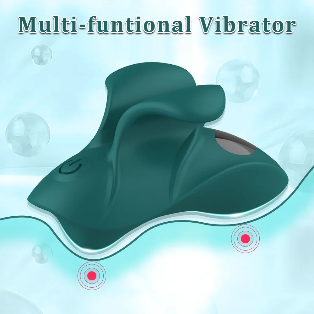 9-Speed Mini Vibrator Finger Vibration Clitoral Stimulator Dual Motor Dual Point Stimulation Adult Sex Toy 9-Speed Mini Vibrator Finger Vibration Clitoral Stimulator Dual Motor Dual Point Stimulation Adult Sex Toy
