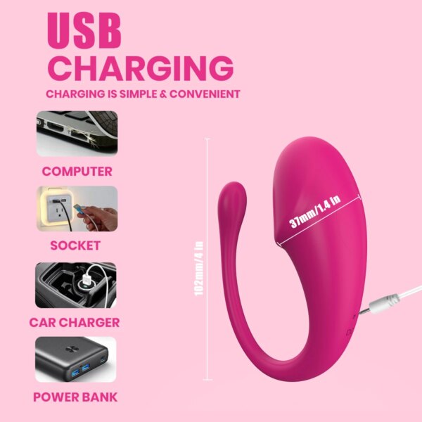 Female Wireless Bluetooth APP Vibrator Remote Control Eggs Clitoris Stimulator G Spot Massager Adults Panties Sex Toys for Women