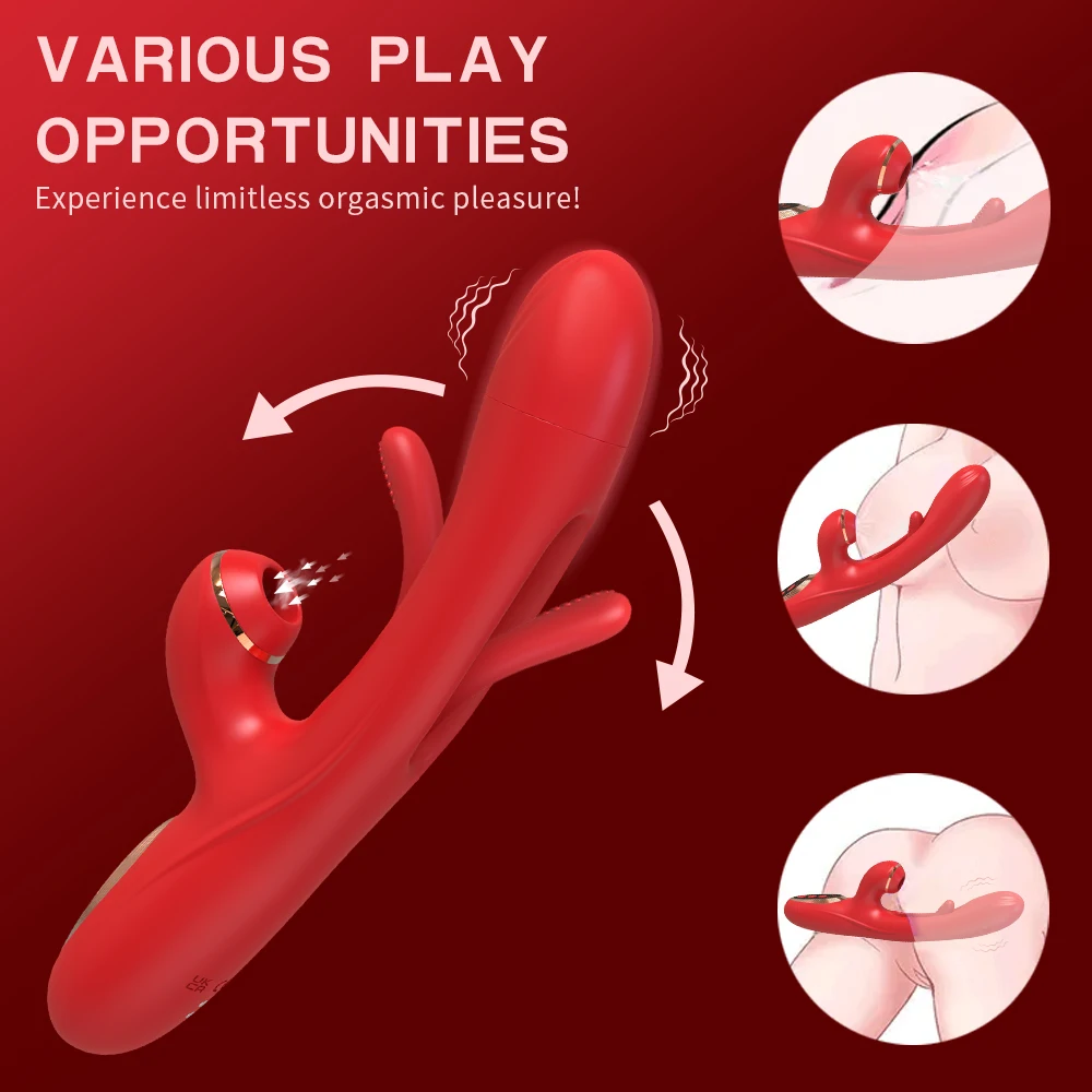 Tapping Flapping Vibrator for Women Clitoris Clit Sucker Stimulator Powerful Sex Toy Woman Female Rabbit Sucking Vibrators Tapping Flapping Vibrator for Women Clitoris Clit Sucker Stimulator Powerful Sex Toy Woman Female Rabbit Sucking Vibrators