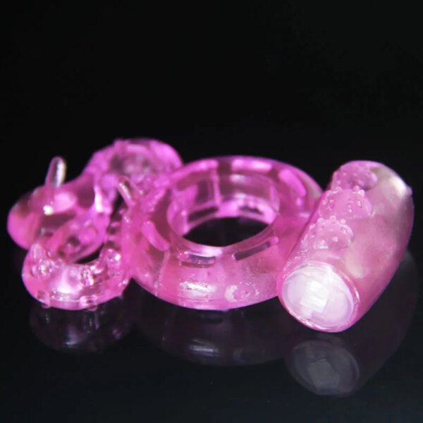 Twin Vibrating Love Ring for Couples Sex Toys Dual Pleasure delay Ring,Clitoral Stimulator,longer Erections intense ejaculations