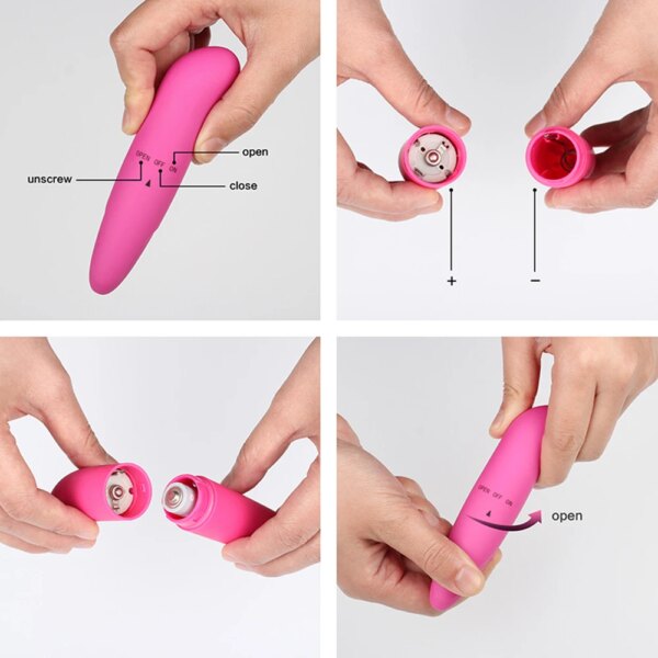 G-Spot Waterproof Bullet Vibrators Butt Plug Anal Vagina Erotic Sex Toys for Adults Women Shop masturbator clitoris stimulator