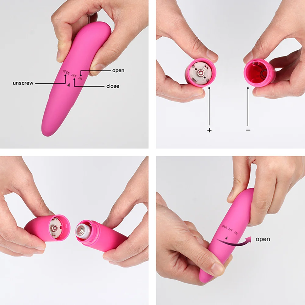 G-Spot Waterproof Bullet Vibrators Butt Plug Anal Vagina Erotic Sex Toys for Adults Women Shop masturbator clitoris stimulator