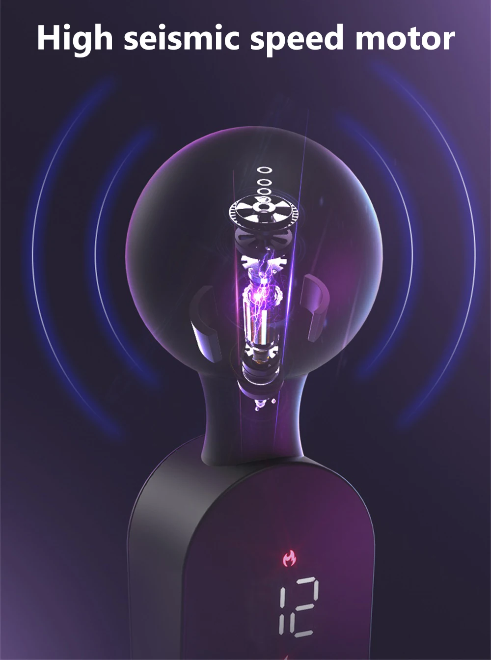 AV Magic Wand Vibrator for Women Clitoris Stimulator Heating Powerful Female Massager Digital Display USB Rechargeable Sex Toy AV Magic Wand Vibrator for Women Clitoris Stimulator Heating Powerful Female Massager Digital Display USB Rechargeable Sex Toy