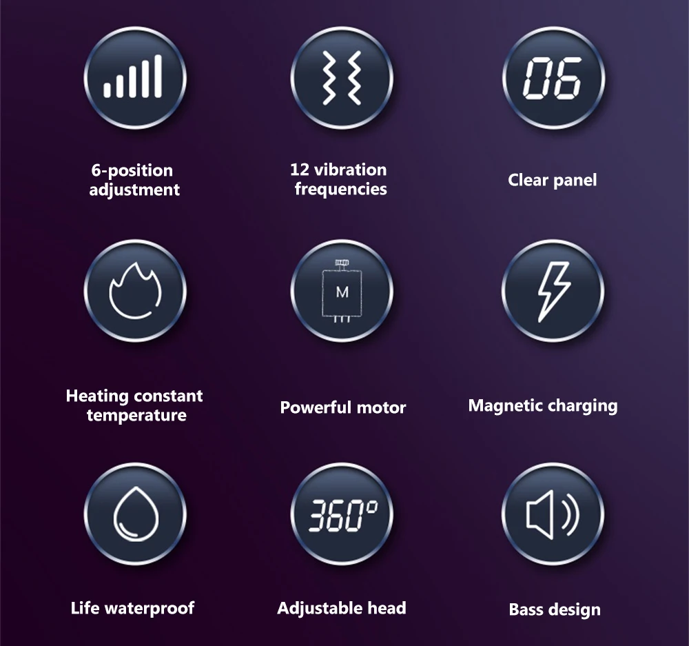 AV Magic Wand Vibrator for Women Clitoris Stimulator Heating Powerful Female Massager Digital Display USB Rechargeable Sex Toy AV Magic Wand Vibrator for Women Clitoris Stimulator Heating Powerful Female Massager Digital Display USB Rechargeable Sex Toy