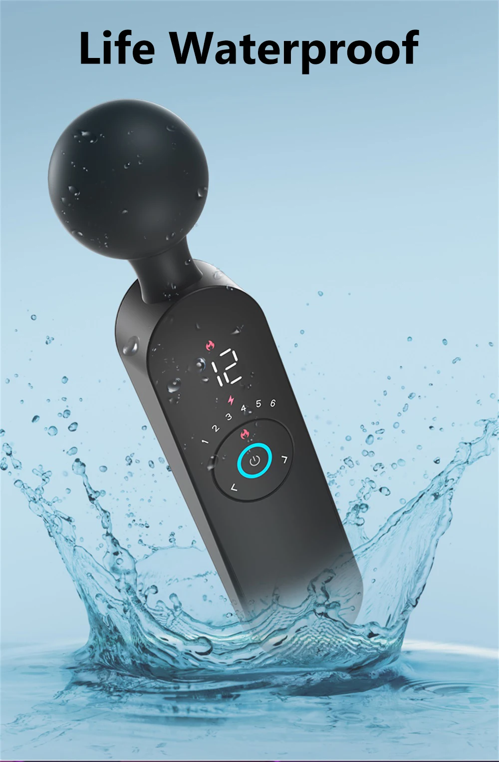 AV Magic Wand Vibrator for Women Clitoris Stimulator Heating Powerful Female Massager Digital Display USB Rechargeable Sex Toy AV Magic Wand Vibrator for Women Clitoris Stimulator Heating Powerful Female Massager Digital Display USB Rechargeable Sex Toy