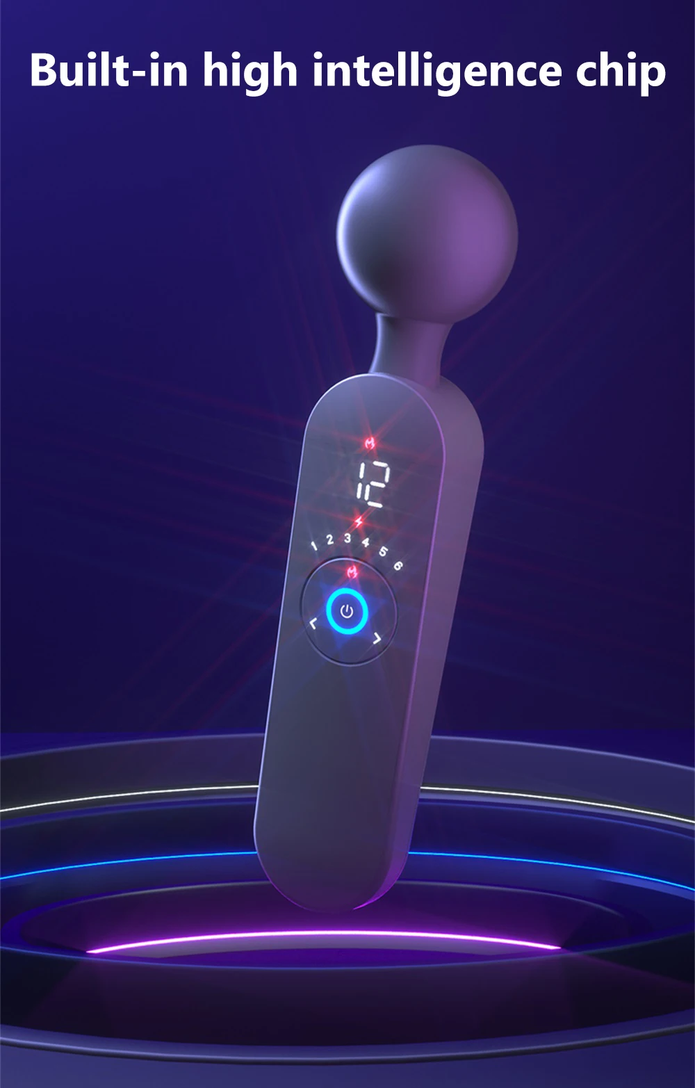 AV Magic Wand Vibrator for Women Clitoris Stimulator Heating Powerful Female Massager Digital Display USB Rechargeable Sex Toy AV Magic Wand Vibrator for Women Clitoris Stimulator Heating Powerful Female Massager Digital Display USB Rechargeable Sex Toy