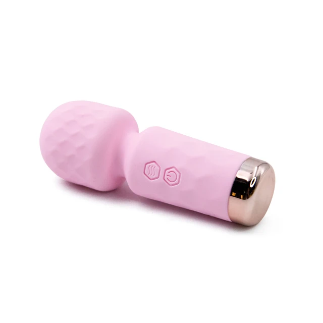10 Modes Powerful Vibration Mini Vibrator Usb Charging Handheld Body Massager Clitoris G-Spot Vibrators Sex Toy Women AV Wand