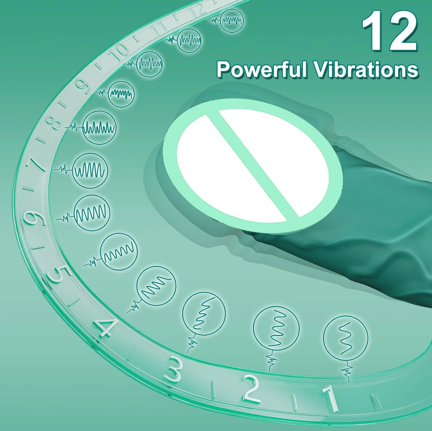 Female lcd display 12powerful vibrator clitoris nipple gspot tease dildo stimulator vagina masturbator sex toys for women couple