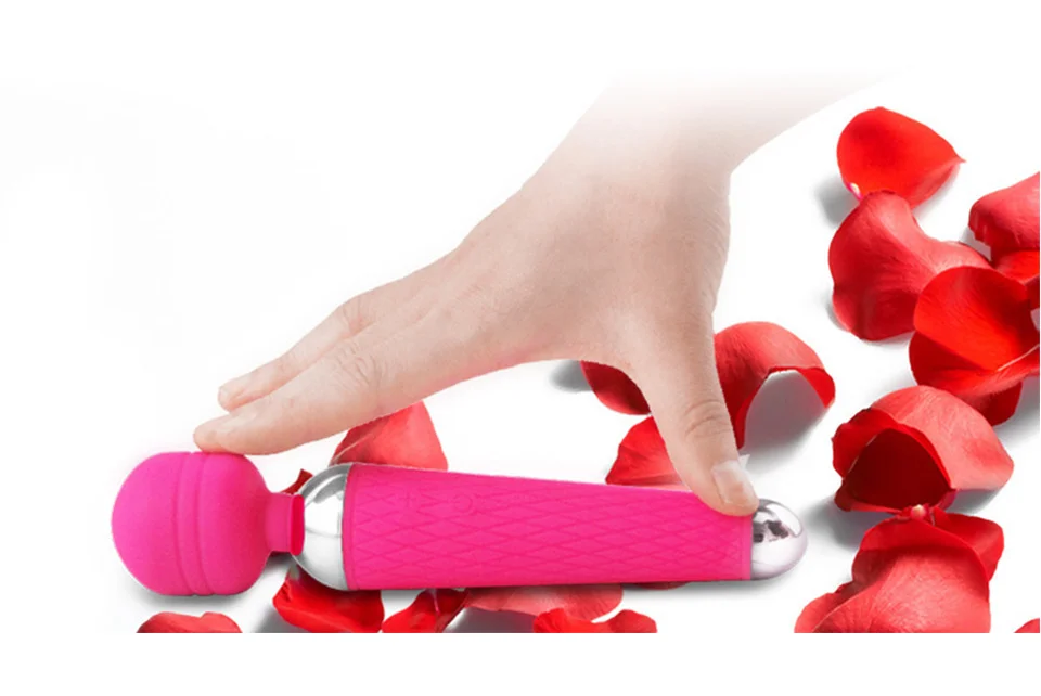 Female USB Recharge Vibrator Massager Magic Wand Powerful G Spot Clitoris Stimulator Vibrating Adult Sex Toys for Women Female USB Recharge Vibrator Massager Magic Wand Powerful G Spot Clitoris Stimulator Vibrating Adult Sex Toys for Women