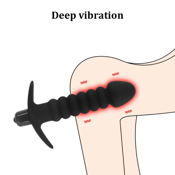 Dildo Vibrators Sex Toys for Women Men Gay Silicone Erotic Anal Beads Butt Plug for Beginner Anal Plug Vibrator