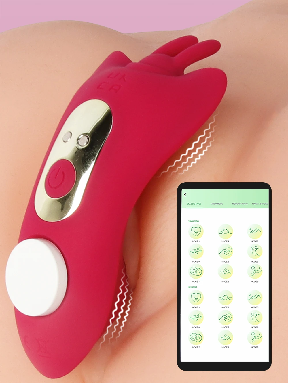 Panties Clitoris Vibrator For Women Bluetooth App Wireless Clit Stimulator Wearable Butterfly Vibrating Bullet Adults Sex Toys