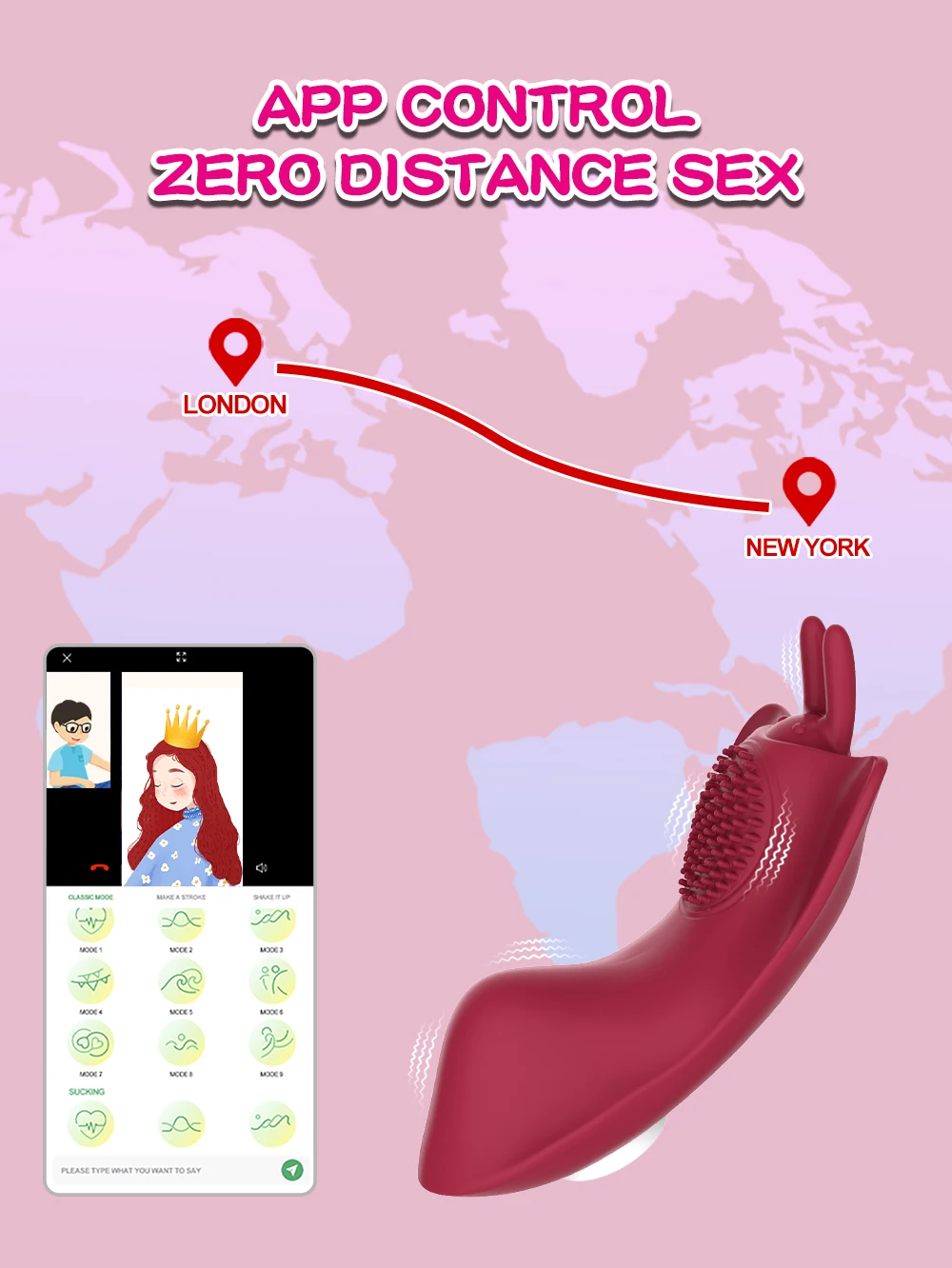 Panties Clitoris Vibrator For Women Bluetooth App Wireless Clit Stimulator Wearable Butterfly Vibrating Bullet Adults Sex Toys