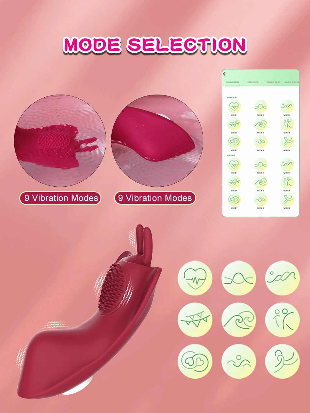 Panties Clitoris Vibrator For Women Bluetooth App Wireless Clit Stimulator Wearable Butterfly Vibrating Bullet Adults Sex Toys