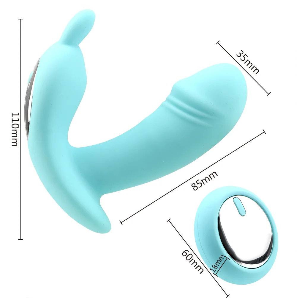 10 Modes Portable Rabbit AV Stick Vibrator Silicone Clitoris Vibrators For Women Female Sexual Toy Wearable Strong Vibration