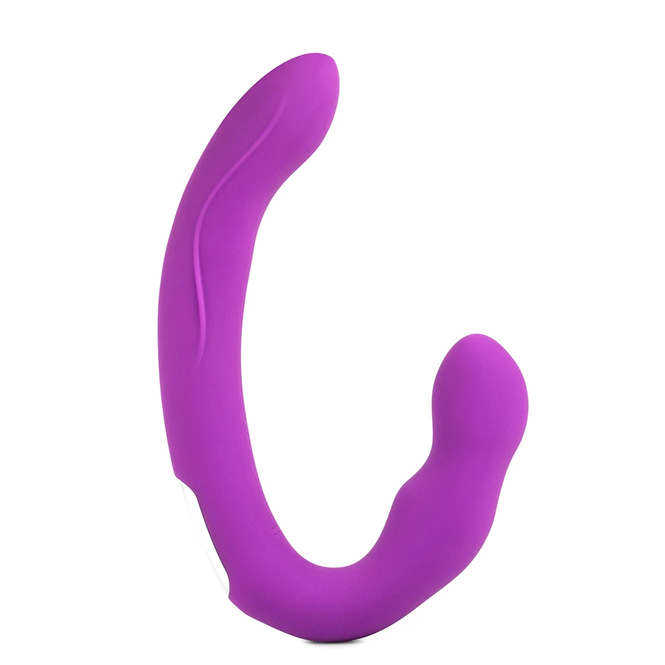 Lesbian Strapless Strapon Dildo Vibrators Remote Control Strap on Double Ended Pegging Dick Goods for Adults Sex Toys for Woman