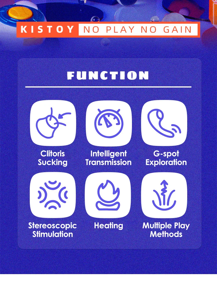Kisstoy Polly Max 3.0 Sucking Vibrators Female Rotary Vagina Massagers Nipple Clit Sucker Heating Dildo Adult Sex Toys for Women