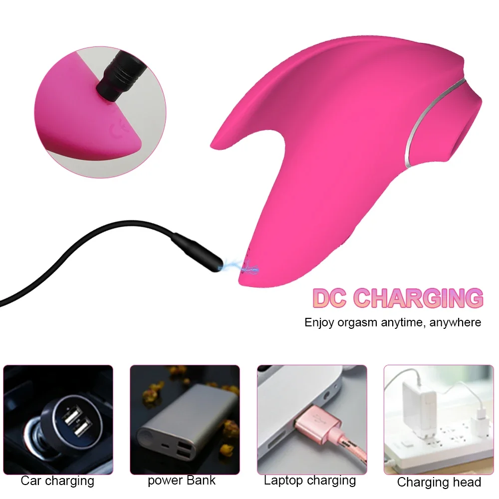 Powerful Oral Sucking Vibrator Women Clitoris Glans Nipple Stimulator Massager Vacuum Suction Masturbator Sex Toys for Couple