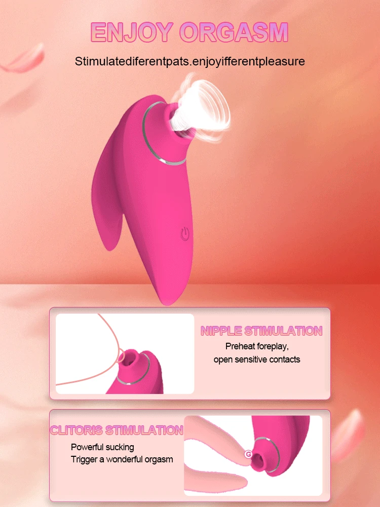 Powerful Oral Sucking Vibrator Women Clitoris Glans Nipple Stimulator Massager Vacuum Suction Masturbator Sex Toys for Couple