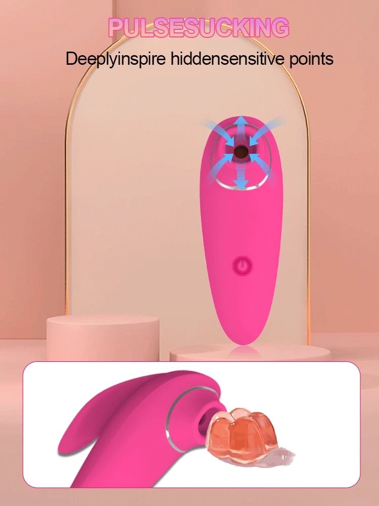 Powerful Oral Sucking Vibrator Women Clitoris Glans Nipple Stimulator Massager Vacuum Suction Masturbator Sex Toys for Couple