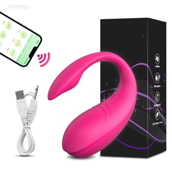 APP Bluetooth Controlled Vibrator Clitoral Stimulator Wearable G-spot Vibrator Sex Toys Adult Toys Couples Vibrators