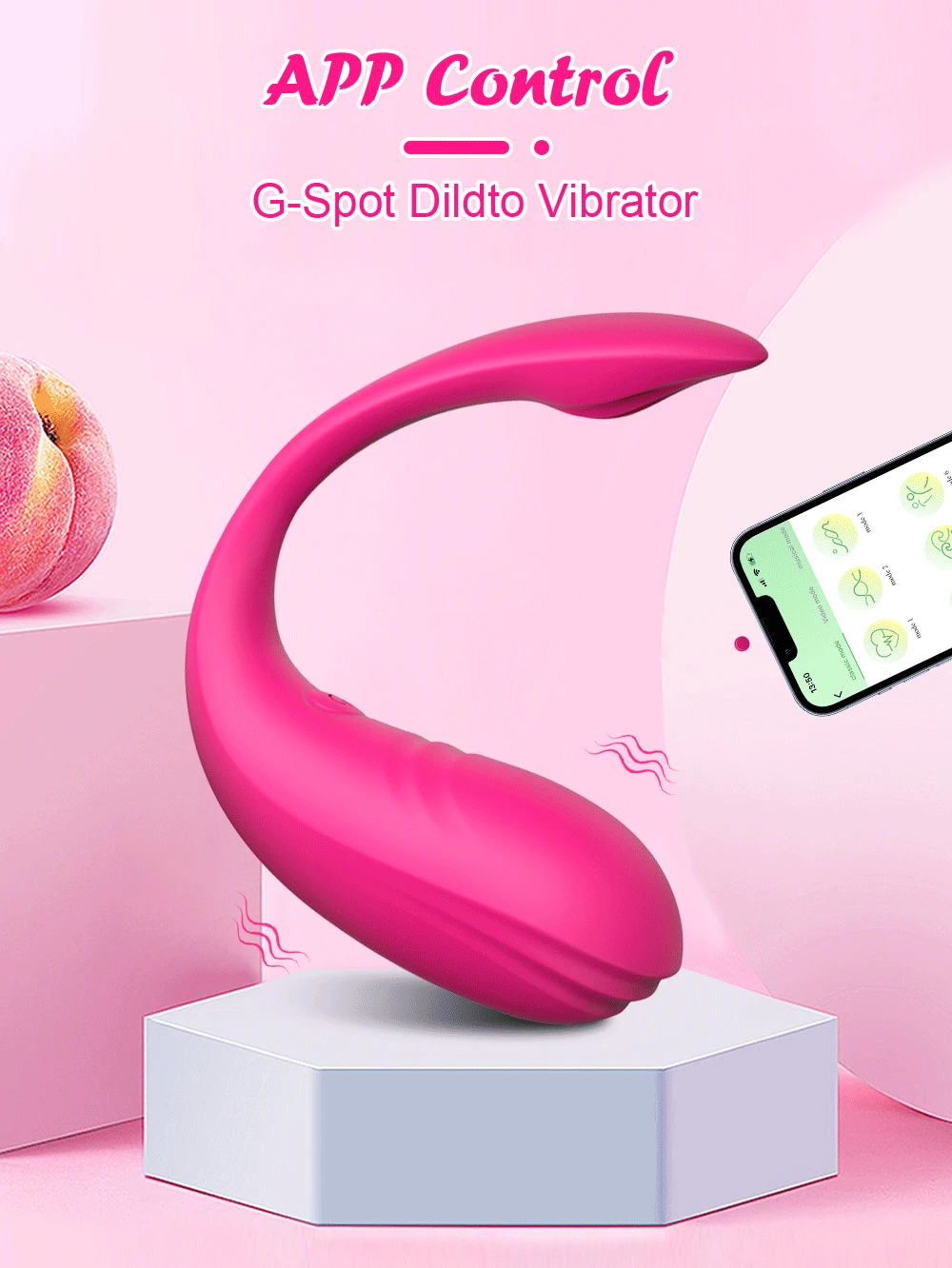 APP Bluetooth Controlled Vibrator Clitoral Stimulator Wearable G-spot Vibrator Sex Toys Adult Toys Couples Vibrators