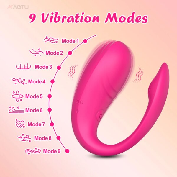 APP Bluetooth Controlled Vibrator Clitoral Stimulator Wearable G-spot Vibrator Sex Toys Adult Toys Couples Vibrators