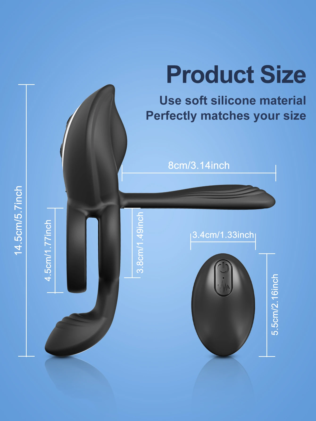 Cock Ring Vibrating for Men Ejaculation Delay Male Erectile Penis Ring G-Spot Clitoris Anal Stimulator Adult Sex Toy for Couples Cock Ring Vibrating for Men Ejaculation Delay Male Erectile Penis Ring G-Spot Clitoris Anal Stimulator Adult Sex Toy for Couples