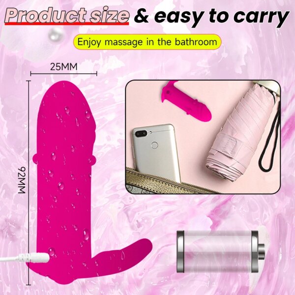Wearable Dildo Vibrators APP Bluetooth Control Clitoral G Spot Stimulator 10 Modes Vagina Orgasm Masturbator Sex Toys for Women